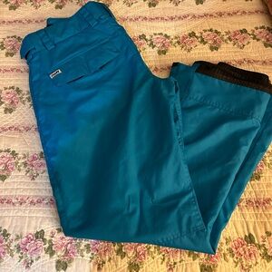 Neff Teal Snowboarding Pants